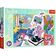 Puzzle Trefl Lilo&Stitc 100 elementów Puzzle 100el Wspomnienia Lilo&Stitch TREFL 539311