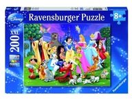Puzzle Ravensburger XXL 200 elementów Puzzle 200 Disney. Ulubione postacie z bajek XXL 126989