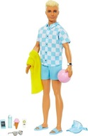 Lalka Mattel Barbie Ken na plaży