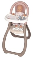 Smoby Baby Nurse Krzesełko do karmienia dla lalki + akcesoria 220370