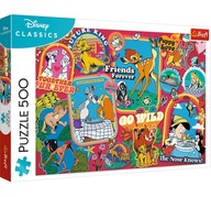 Puzzle Trefl Disney 500 elementów Puzzle 500 Disney: Na przestrzeni lat 37465