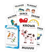 Karty obrazkowe Onomatopeje Praca zbiorowa