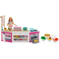 Zestaw kuchenny lalka Barbie akcesoria GWY53