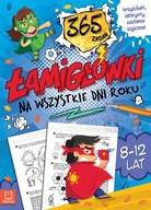 Łamigłówki na wszystkie dni roku. 365 zadań. Krzyżówki, labirynty, zadania logiczne Praca zbiorowa