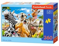 Puzzle Castorland 260 elementów African Selfie B-27552