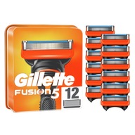 Gillette Fusion5 Ostrza wymienne do maszynki do golenia dla mężczyzn, 12 sztuk
