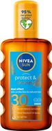 NIVEA SUN Protect and Bronze Olejek w spray'u aktywujący naturalną opaleniznę SPF 30, 200 ml