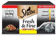 Mokra karma dla kota Sheba mix smaków 2,5 kg