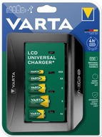 Ładowarka Varta LCD Universal+ 4 9V (6F22), AA, AAA, C (R14), D (R20)