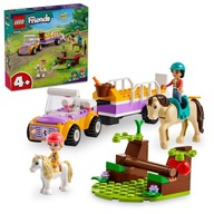 LEGO Friends 42634 Przyczepa na konia i kucyka
