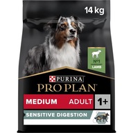 Sucha karma Purina Pro Plan jagnięcina 14 kg