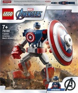 LEGO Super Heroes 76168 Opancerzony mech Kapitana Ameryki