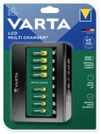 Ładowarka Varta LCD Multi Charger+ 8 AA, AAA