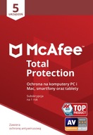 McAfee Total Protection 5 st. / 12 miesięcy ESD