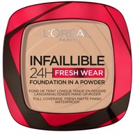 L'Oreal Paris Infaillible 24H Fresh Wear matujący podkład wodoodporny do twarzy w pudrze odcień 130 True Beige