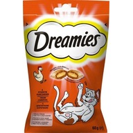 Zdjęcie przedmiotu Dreamies Przysmak z pysznym kurczakiem dla kota op. 60g