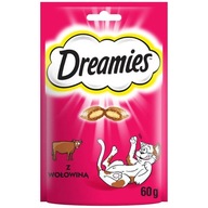 Zdjęcie przedmiotu DREAMIES PRZYSMAKI Z WYŚMIENITĄ WOŁOWINĄ 60g