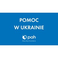 Logo zbiórki Pomoc w Ukrainie