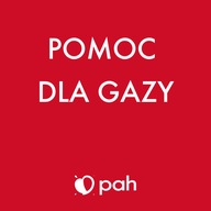 Logo zbiórki Pomoc dla Gazy