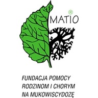 Logo zbiórki Pomóż chorym na mukowiscydozę