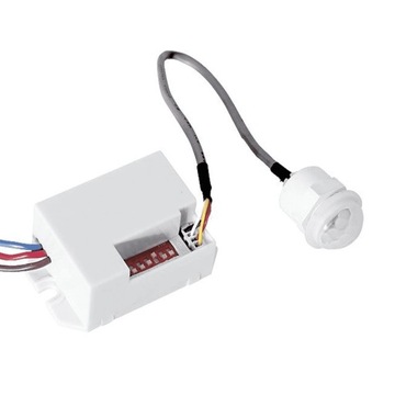 ДАТЧИК ДВИЖЕНИЯ СУМЕРКИ С ВНЕШНИМ ДАТЧИКОМ 360° для LED PIR 230V MINI