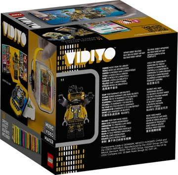 LEGO Vidiyo 43107 Хип-хоп робот BeatBox 7+
