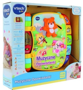 Книга vTech «Музыкальные истории» 61174
