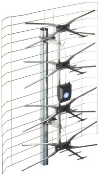ANTENA SZEROKOPASMOWA ASP-8 Z SYMETRYZATOREM ABCV