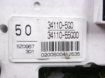 фото thumb №6, Suzuki liana 01-04 спидометр приборы 1,6b 34110-5g0