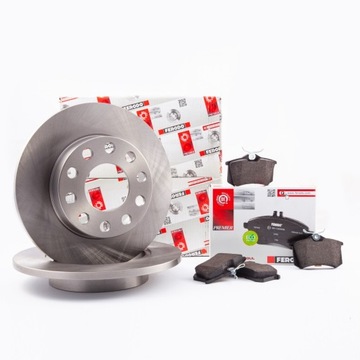 фото thumb №1, Диски тормозные колодки ferodo зад audi q7 4l 330mm