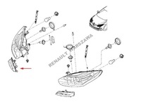 фото thumb №9, Лампа свет дневные led megane iii правое перед 266006799r org