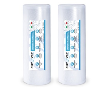 Пакеты с рифлеными рукавами из ФОЛЬГИ 20x600см x 2 РОЛИКА