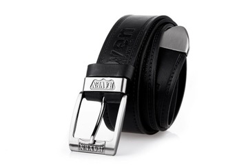 Ремень мужской кожаный Raven Jeans Wear 4/110 см