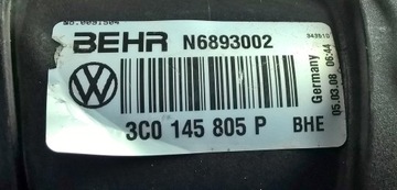фото thumb №6, Інтеркулер vw passat b6 2,0 tdi 3c0145805p оригінал.
