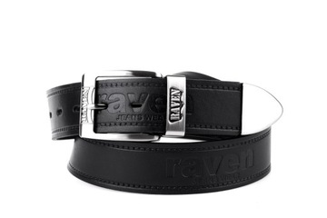 Ремень мужской кожаный Raven Jeans Wear 4/110 см