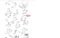 фото thumb №1, Оригінальний номер opel 13202862 шланг обігрівача оригінал