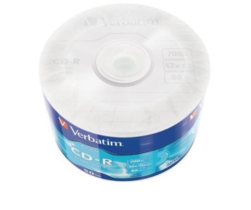 Диски VERBATIM CD-R EXTRA PROTECTION 50 шт. маркер