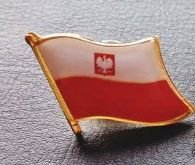 Флаг PL Польский значок на булавках