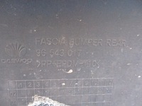 фото thumb №7, Бампер задняя chevrolet aveo t200 hb daewoo kalos bd