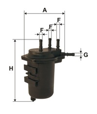 фото thumb №2, Фильтр топлива filtron do renault thalia ii 1.5 dci