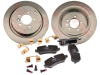 фото thumb №2, Тормозные диски + тормозные колодки trw задняя land rover discovery iv