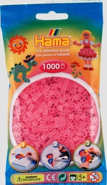 Бусины Hama MIDI 1000 207-72 Розовый Прозрачный