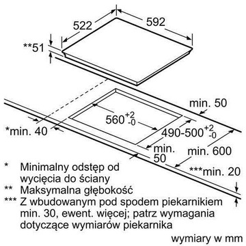 Поврежденная индукционная варочная панель Bosch PIF651FB1E