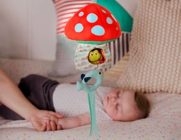 Sensoryczna Pozytywka Świecący Muchomorek B.Toys