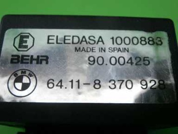 КОНТРОЛЛЕР УПРАВЛЕНИЯ ВОЗДУХОМ BMW E36 316 COMPACT 1.6 M43