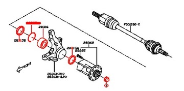 фото thumb №10, Snr підшипник subaru subaru legacy vivio 1990-1994