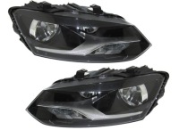 Купить Фара передний polcar галогенный электрический левый + правый vw polo 6r, фото thumb