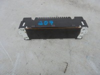 фото thumb №1, Дисплей радио peugeot 207 9663205580-01