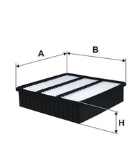 фото thumb №15, Фільтр повітря mitsubishi carisma, colt v, galant vi, lancer iv, lancer