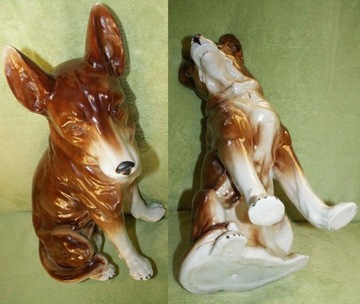 Фарфоровая статуэтка собаки Suomenpystykorva DOG